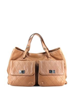 CHANEL Pre-Owned Sac à main Pocket in the City - Marron