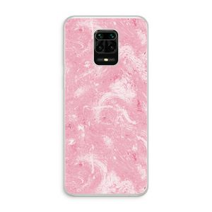 Abstract Painting Pink: Xiaomi Redmi Note 10 Lite Transparant Hoesje