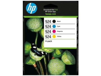 HP Multipack 924 zwart & kleur HP Multipack 924 zwart & kleur