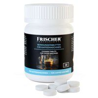 Frischer koffiemachine reinigingstabletten 30 stuks.