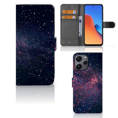 Xiaomi Redmi 12 | Book Case | Stars Xiaomi Redmi 12 | Book Case | Stars