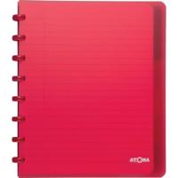Atoma Trendy schrift, ft A5+, 120 bladzijden, gelijnd, met 6 tabbladen, in geassorteerde kleuren