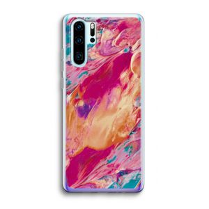 Pastel Echoes: Huawei P30 Pro Transparant Hoesje