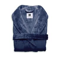 Luxe Badjas Basic Kleuren Effen Indigo Blue S Zo!Home - Dekbed-Discounter.nl
