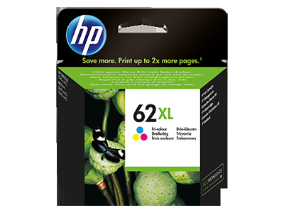 HP 62XL drie-kleuren