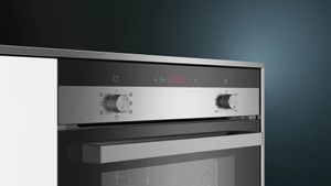 Siemens iQ100 HB113FBS1 oven 66 l A Zwart, Roestvrijstaal