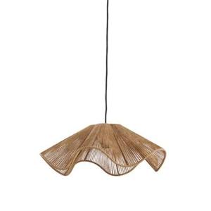 Light & Living - Hanglamp FODARA - Ø48x19cm - Bruin