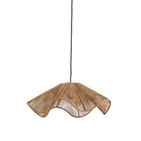 Light & Living - Hanglamp FODARA - Ø48x19cm - Bruin