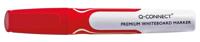 Q-CONNECT Premium whiteboard marker, 3 mm, ronde punt, rood