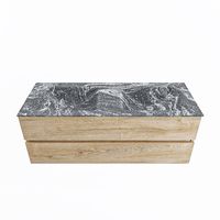 MONDIAZ VICA-DLUX 130cm badmeubel onderkast Washed Oak 2 lades. Inbouw wastafel CLOUD dubbel zonder kraangat, kleur Lava. MONDIAZ VICA-DLUX 130cm badmeubel onderkast Washed Oak 2 lades. Inbouw wastafel CLOUD dubbel zonder kraangat, kleur Lava.