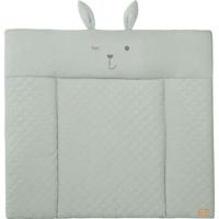 Materassino fasciatoio - ROBA - Faccia di coniglio - 85 x 75 cm - Verde satinato
