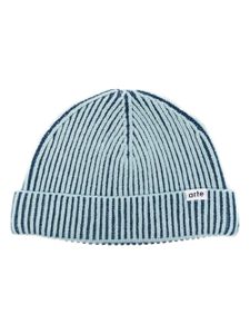 ARTE Antwerp ribbed-knit beanie - Bleu