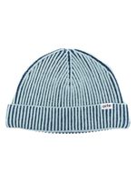 ARTE Antwerp ribbed-knit beanie - Bleu - thumbnail