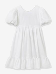 Jurk voor meisjes Charlie - Cortège Arabesque CYRILLUS ecru