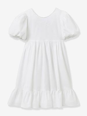 Jurk voor meisjes Charlie - Cortège Arabesque CYRILLUS ecru