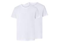 esmara Men Set van 2 heren T-shirts (Wit, S (44-46))