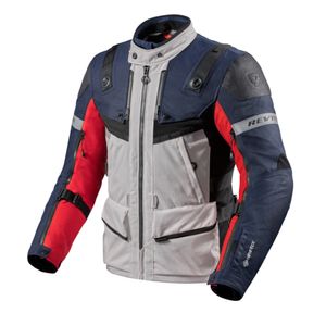 REV'IT! Defender 3 GTX, Gore-Tex® motorjas heren, Rood Blauw