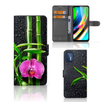 Motorola Moto G9 Plus Hoesje Orchidee - thumbnail