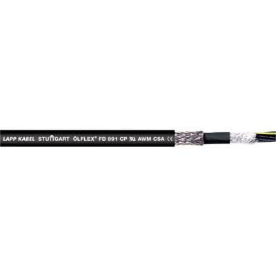 LAPP 1027293/500 Geleiderkettingkabel ÖLFLEX® FD 891 CY 5 G 1 mm² Zwart 500 m