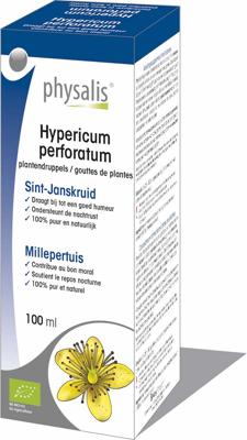 Physalis Plantendruppels Vloeibaar Hypericum Perforatum 100ml Physalis Plantendruppels Vloeibaar Hypericum Perforatum 100ml