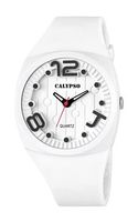 Horlogeband Calypso K5633/1 Kunststof/Plastic Wit 18mm