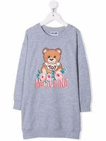 Moschino Kids robe à imprimé Toy Bear - Gris - thumbnail