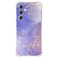 Back Cover voor Samsung Galaxy S23 FE Watercolor Paars