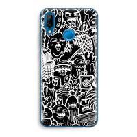 Vexx Black Mixtape: Huawei P20 Lite Transparant Hoesje