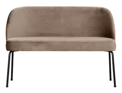 WOOOD Eetkamerbank 'Vogue' Velvet, kleur Khaki