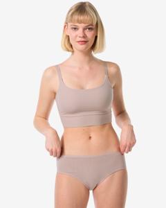HEMA Incontinentiehipster Katoen Voor Licht Urineverlies Beige (beige)