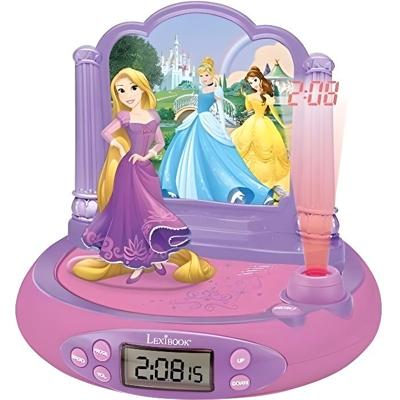 LEXIBOOK - DISNEY PRINSES - Kinderwekkerradio met projectiebeelden