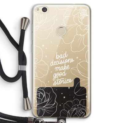 Good stories: Huawei Ascend P8 Lite (2017) Transparant Hoesje met koord