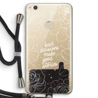 Good stories: Huawei Ascend P8 Lite (2017) Transparant Hoesje met koord
