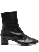 Aeyde bottines en cuir - Noir