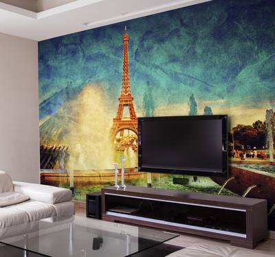 Fotobehang Eiffeltoren Parijs
