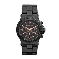 Horlogeband Michael Kors MK5565 Staal Zwart - thumbnail