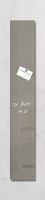 Sigel SI-GL108 Glasmagneetbord Artverum 120x780x15mm Taupe