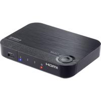 SpeaKa Professional 2 + 1 poorten HDMI-switch Met extra USB-C-ingang UHD 4K @ 60 Hz - thumbnail