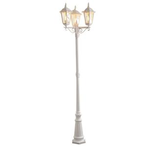 KonstSmide Klassieke buitenlantaarnFirenze 3-lichts wit - 7217-250