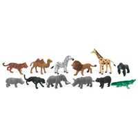 Plastic speelgoed figuren wilde dieren - thumbnail