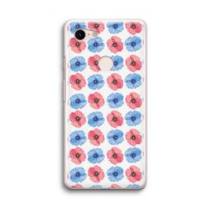 Klaproosjes: Google Pixel 3 Transparant Hoesje