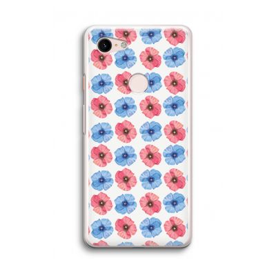 Klaproosjes: Google Pixel 3 Transparant Hoesje