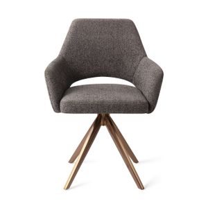 Jesper Home Yanai eetkamerstoel Amazing Grey turn rose