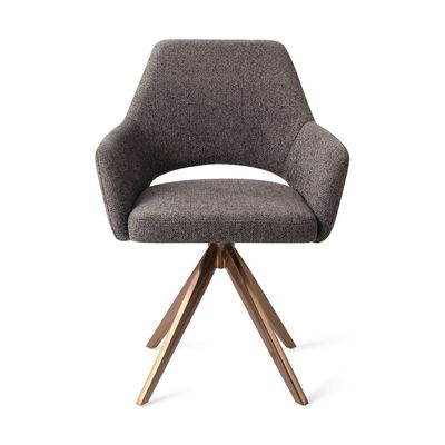 Jesper Home Yanai eetkamerstoel Amazing Grey turn rose