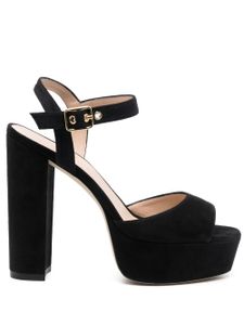 Stuart Weitzman sandales Ryder 130 mm - Noir