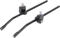 Atranvelo bagagedrager bevestiging carrier attach. 150mm matt black