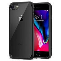 iPhone 7/8/SE (2020)/SE (2022) Spigen Ultra Hybrid 2 Hoesje - Zwart