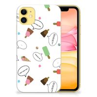 Apple iPhone 11 Siliconen Case IJsjes