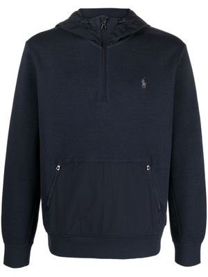 Polo Ralph Lauren hoodie à motif Polo Pony - Bleu