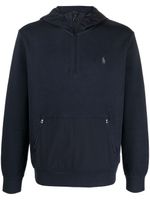 Polo Ralph Lauren hoodie à motif Polo Pony - Bleu